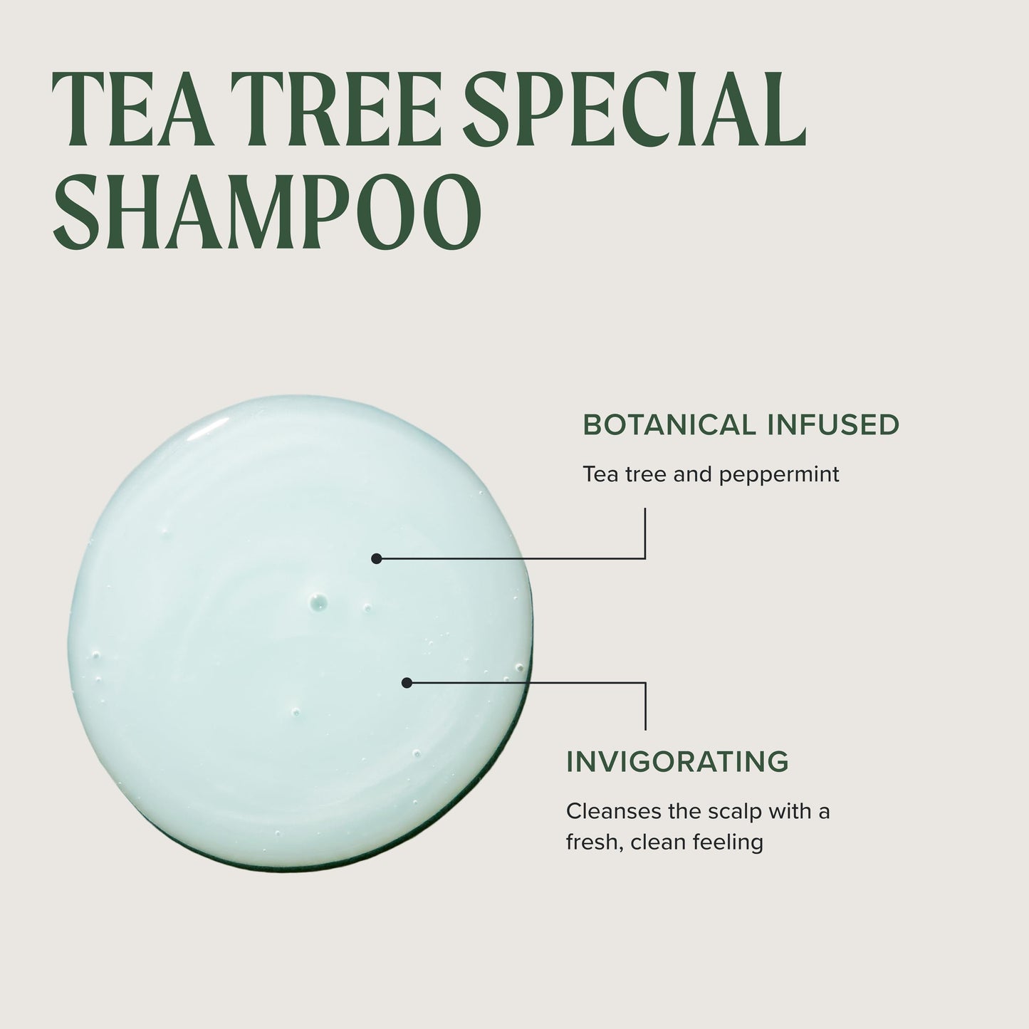 Tea Tree Special Shampoo, Deep Cleans, Refreshes Scalp, For All Hair Types, Especially Oily Hair, 33.8 fl. oz.