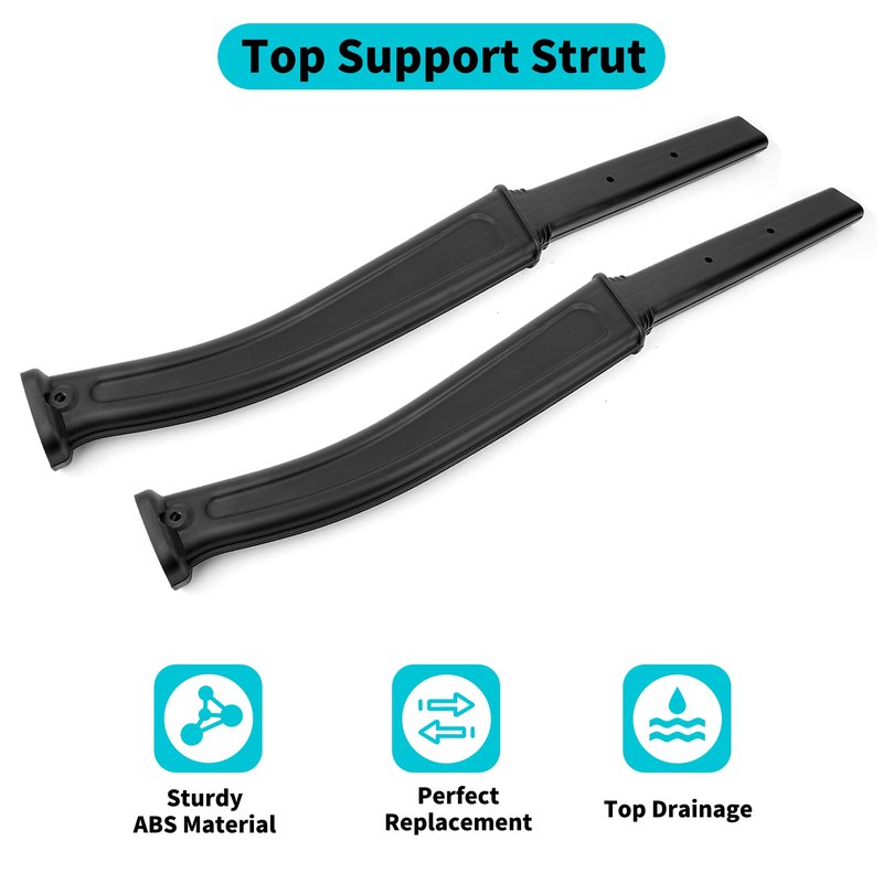 10L0L Golf Cart Rear Top Support Strut Kit for Club Car Precedent (2004 Up) Replacement Parts Number 1025135-01, ZRSK-P10S, RSK-P10S, 1023135-01