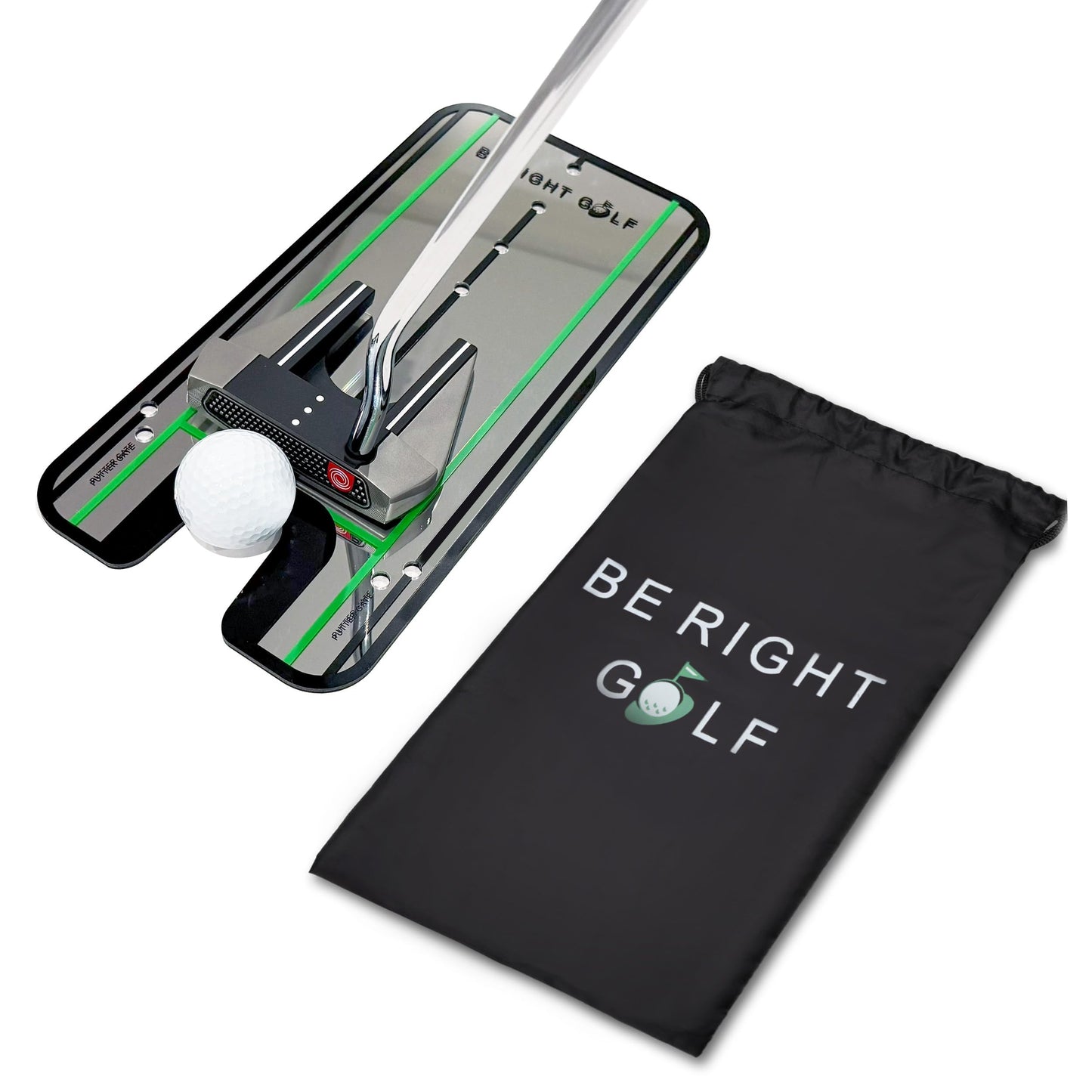 Golf Putting Mirror - Putting Mirror Training Aid - Putting Alignment Practice for Consistency & Accuracy - Alignment Training Aid for Indoor & Outdoor Practice