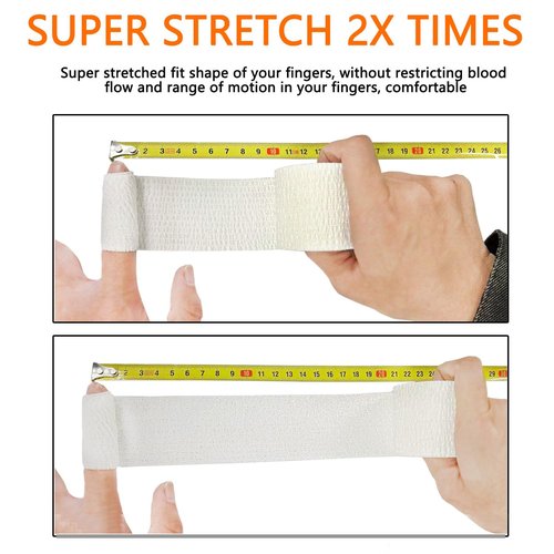 ANAMPION 4 Roll Lifting Thumb Tape for Olympic Weightlifting Gym & Hook Grip Tape for Powerlifting, Cross Training, Gym Tape, Workout, Weight Lifting Tape, Athletic Finger Wrap 1.5inch*7 Yard