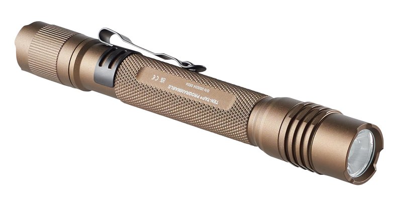 Streamlight 88072 ProTac 2AA-X 270-Lumen Multi-Fuel Personal Carry Tactical Flashlight with Alkaline Batteries, Coyote