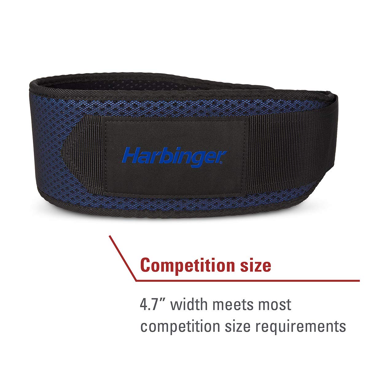 Harbinger Hexcore Weighligting Belt, Blue, 30-34 inch