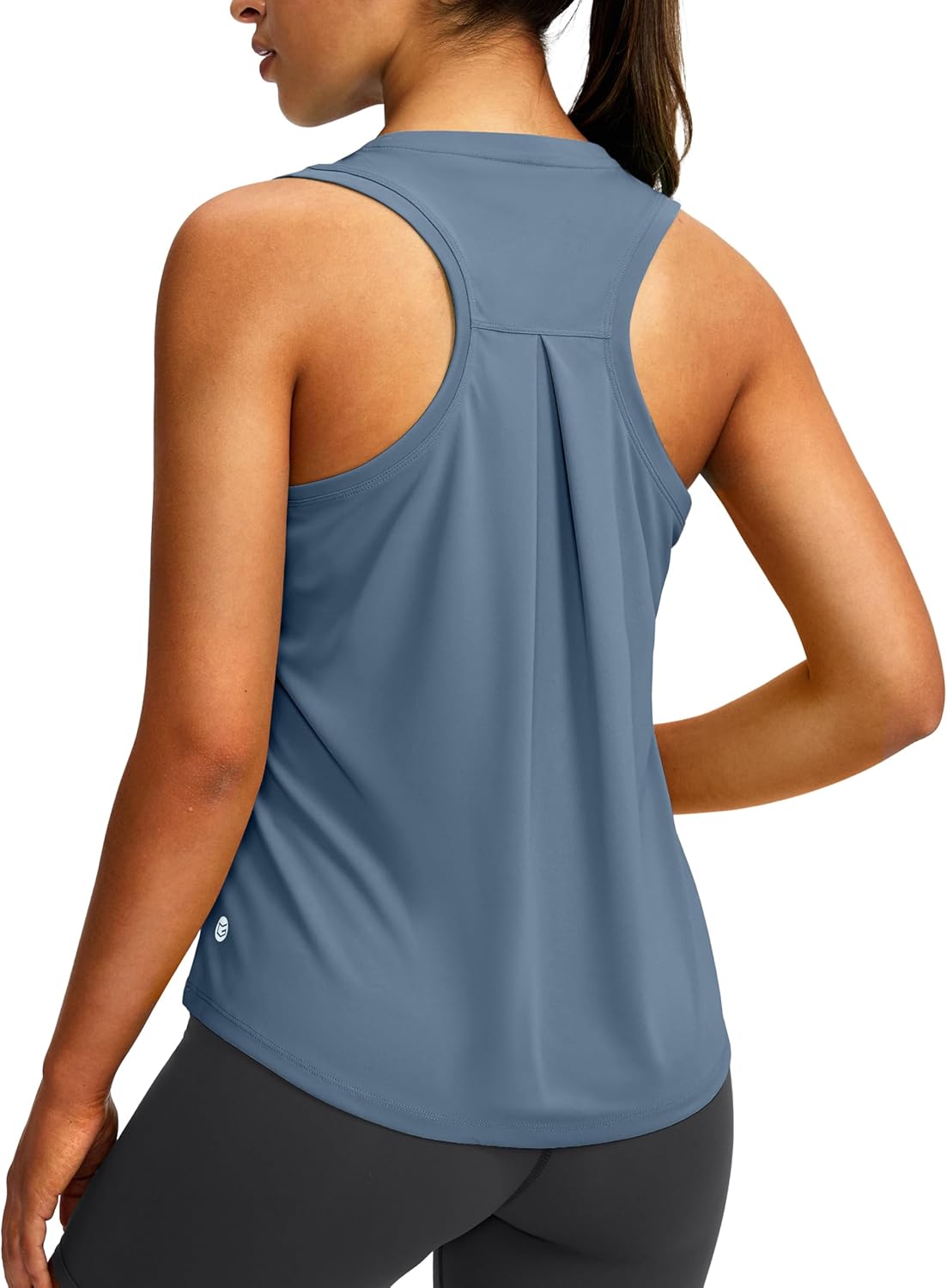 Skiennix Women's Athletic Tank Top - Sleeveless Racerback Design for Yoga & Gym | Loose Fit