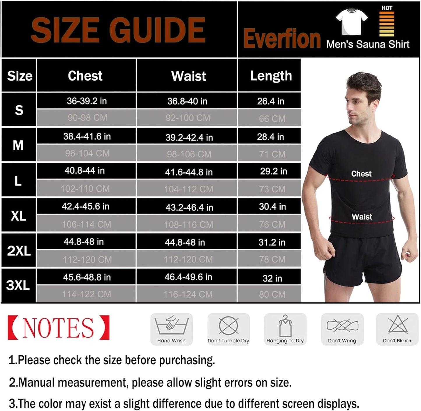 Skiennix Sauna Shirt for Men - Short Sleeve Compression Vest for Effective Sweat & Body Shaping