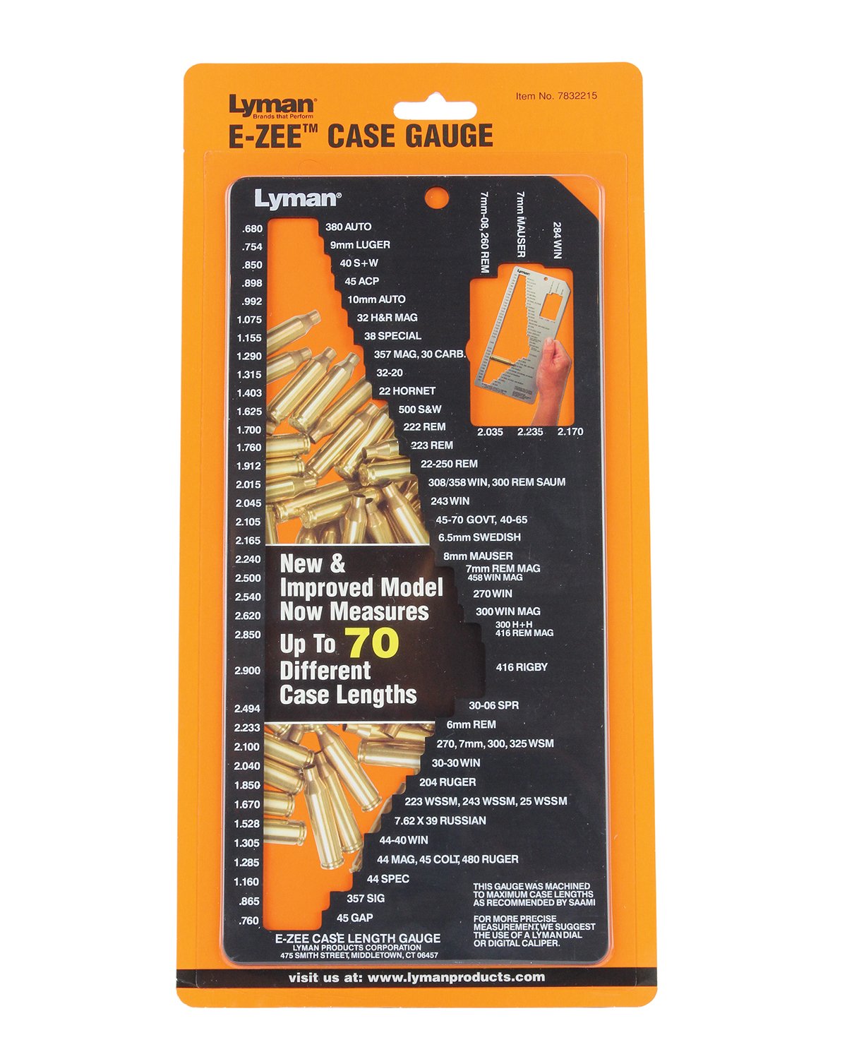 Lyman E-Zee Case Gauge