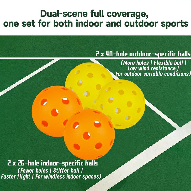SUPEIMCO Pickleball Paddles (2 Pack) - T700 Carbon Fiber, Polypropylene Honeycomb Core,2cm Thick, 5.31" Extended Handle,8.1oz Medium Wt All Skill Levels
