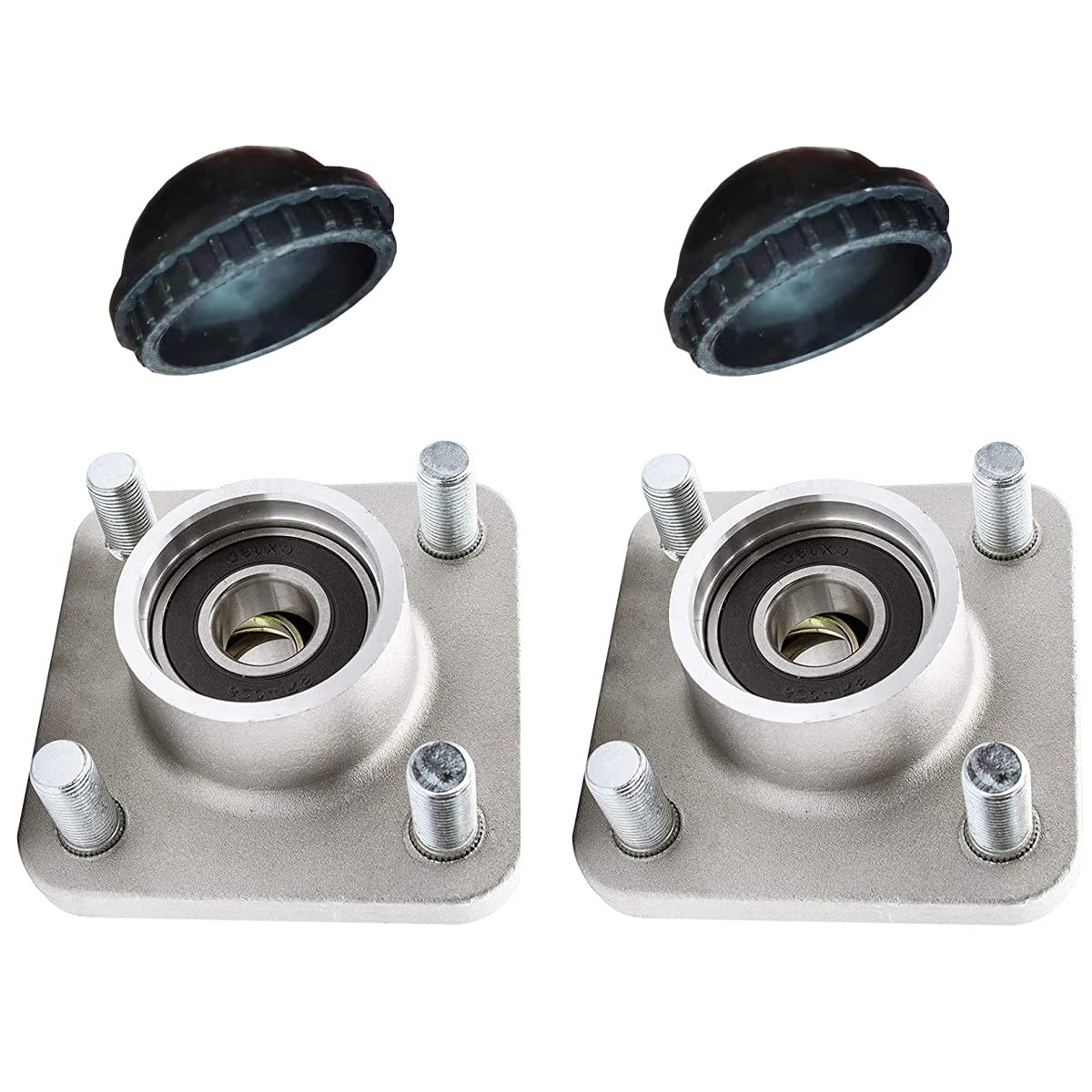 Dr.Acces 2PCS Golf Cart Front Wheel Hub Assembly, Compatible with Yamaha G2 G8 G9 G14 G16 G19 G22 G29 Drive Models, Replace OEM# JG5-WF511-10-00 JG5-WF511-00
