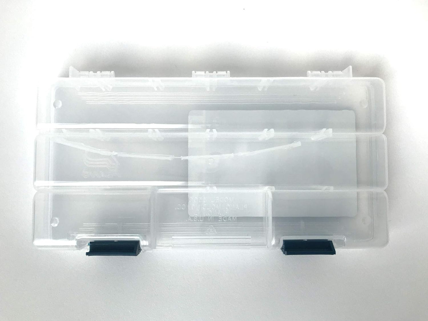 Plano Tackle Boxes - 4 Pack of 3500 Prolatch Stowaway Utility Boxes | Durable Fishing Storage in Blue