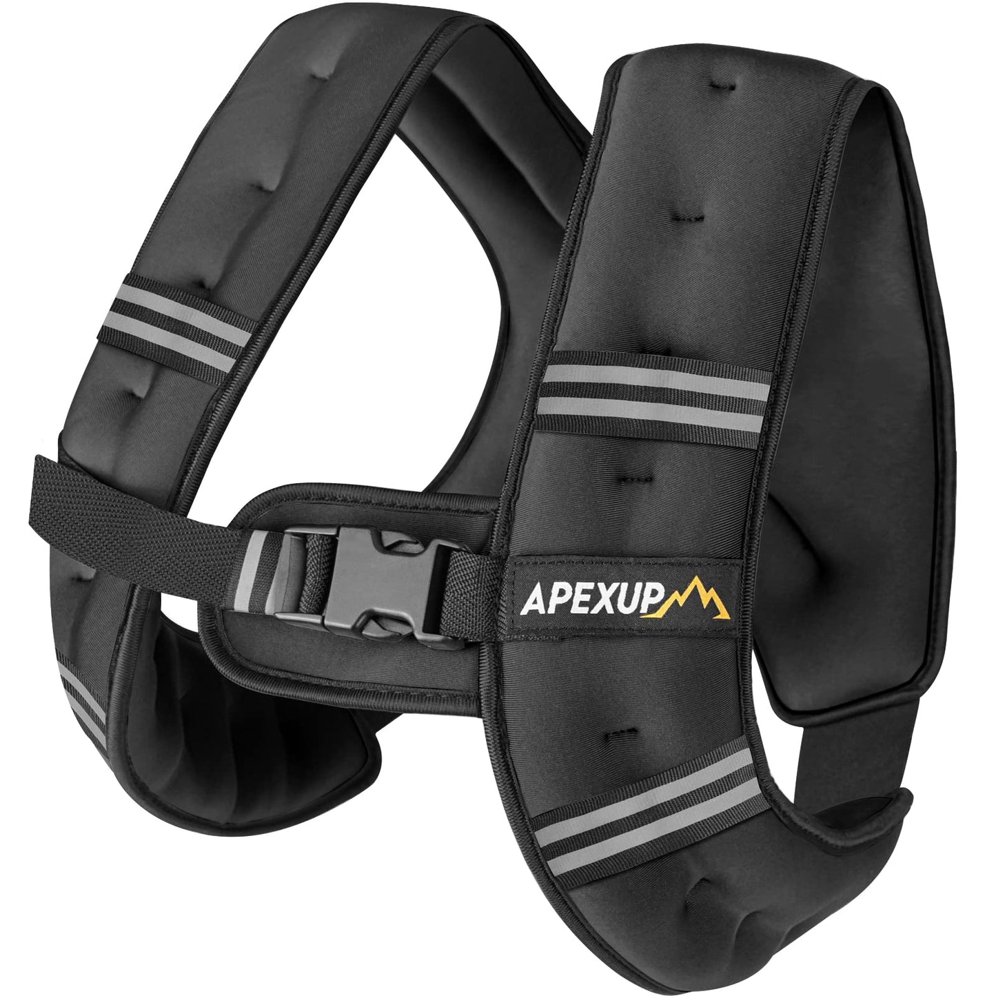 APEXUP 10lbs Weighted Vest Men Women, Weight Vest for Women Workout Equipment for Strength Training Running (Pink)