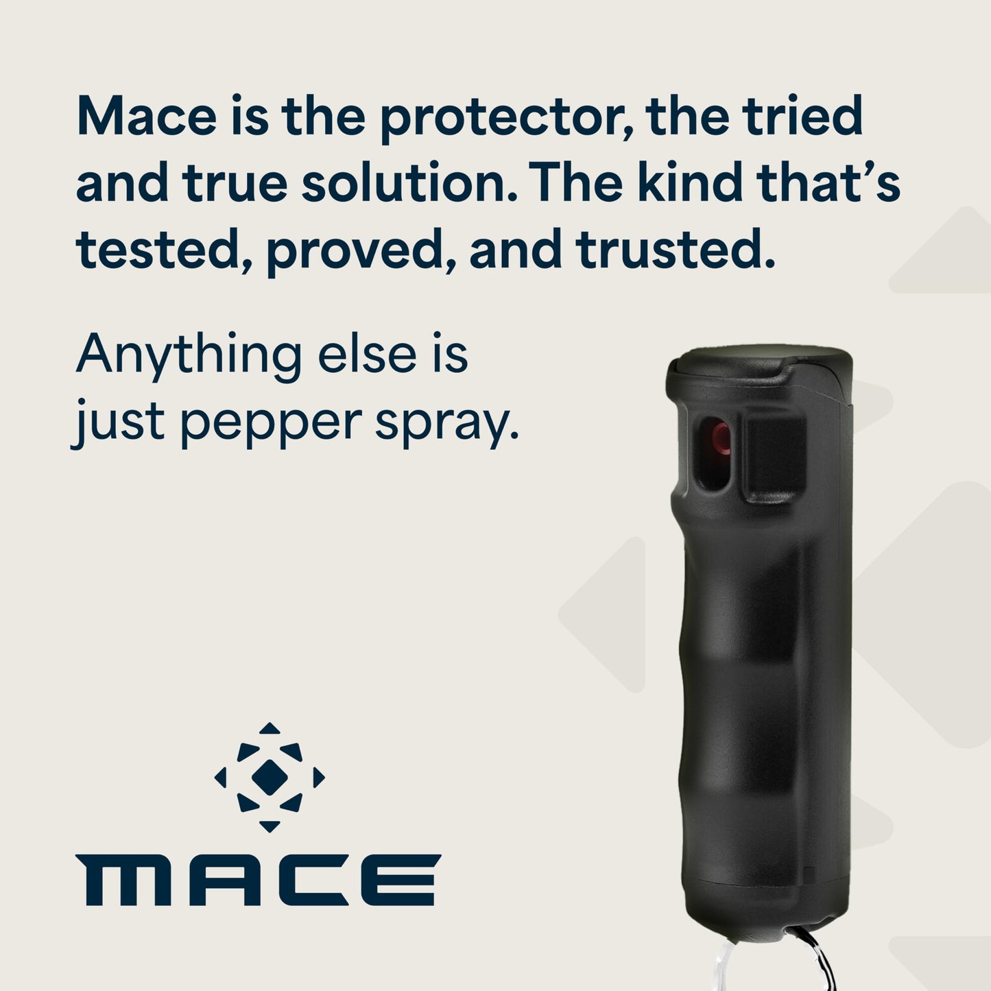 Mace Pepper Spray - 2-Pack Quick Release Hard Case Model, 0.42 oz, 12 Feet Range, Max Police Strength, Long Lasting UV Dye, Flip Top Safety Cap, Self Defense Pepper Spray for Women & Men - Black