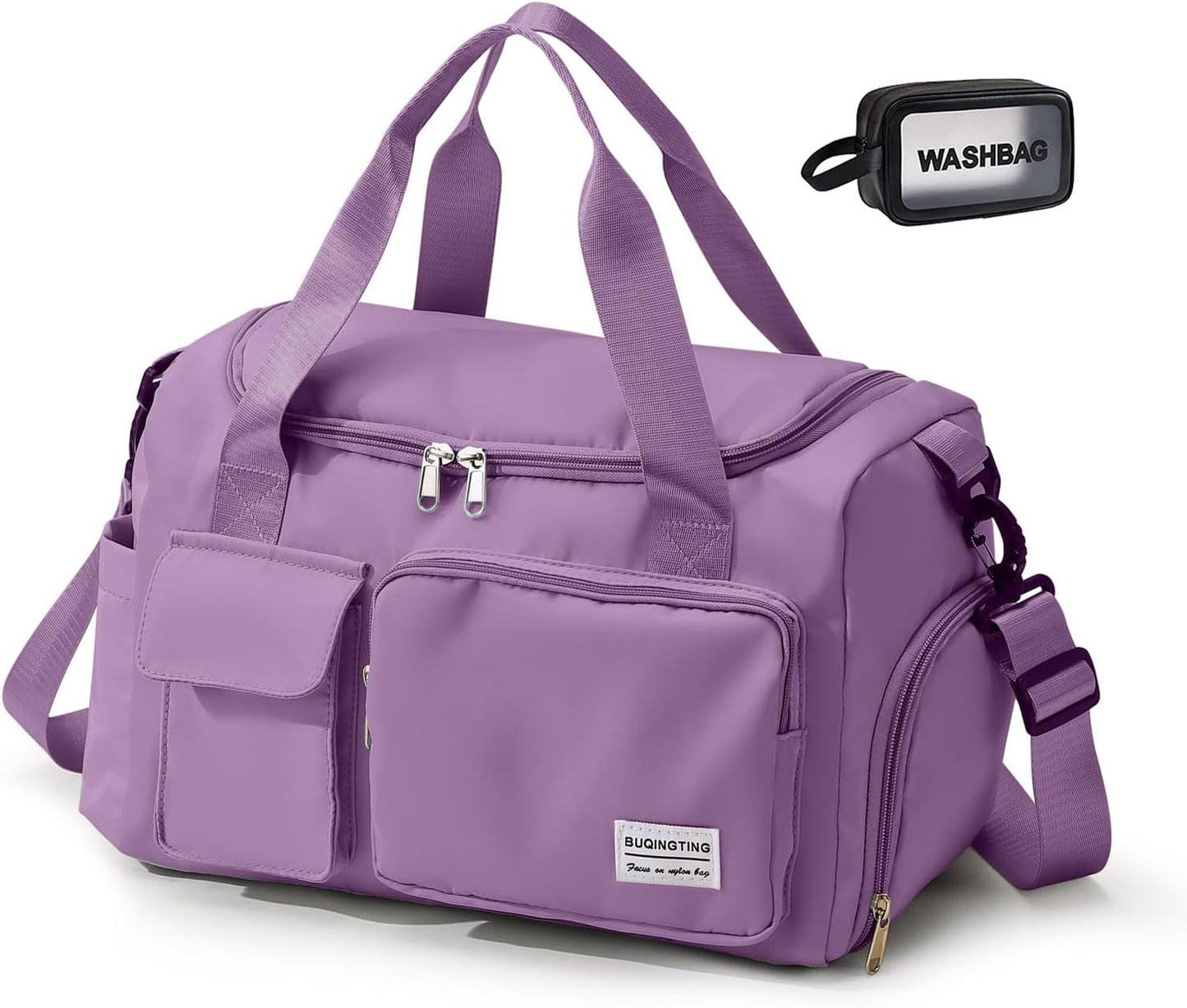Skiennix Small Gym Bag - Women's Travel Duffle with Shoe Compartment | Perfect for Weekend Getaways