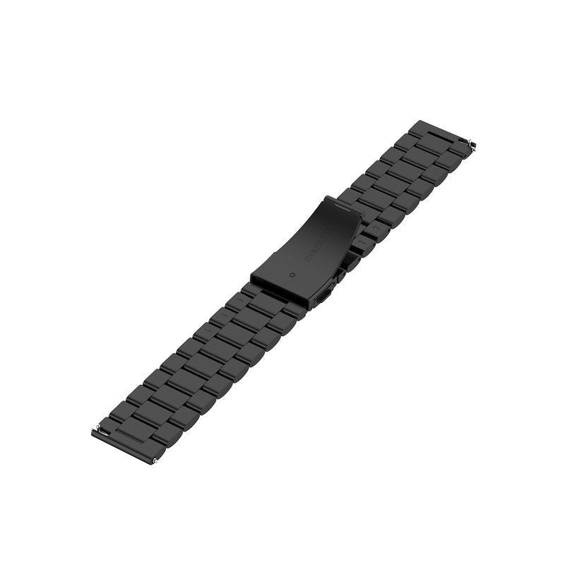 Chofit Compatible with Spade Health Smartwatch 3 Band for Women Men,Metal Stainless Steel Wristband Replacecment Bracelet for Spade Health Smartwatch 3 Strap (Black)