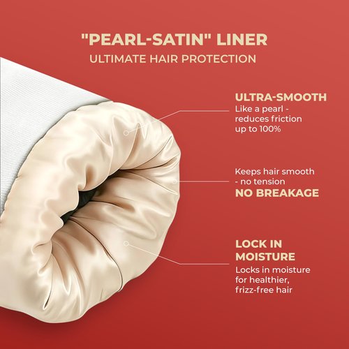 Satin Lined Beanie for Women Men, 3-Layer Warm Slouchy Winter Hat, Valentines Day Gifts for Him Her, Gift Box Card Included