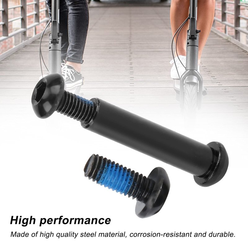 VGEBY Relative Lock Screw, 45x10mm Wear Electric Scooter Relative Lock Screw Pull Ring Screws Compatible for G30 Scooters Scooter Screws Scooter