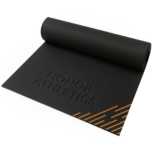 Honor Athletics Premium Jump Rope Mat – 1/4" Thick High-Density Rubber | Non-Slip Surface for Indoor/Outdoor Use | Durable & Odor-Free Skipping Mat, Standard – 36" x 48"