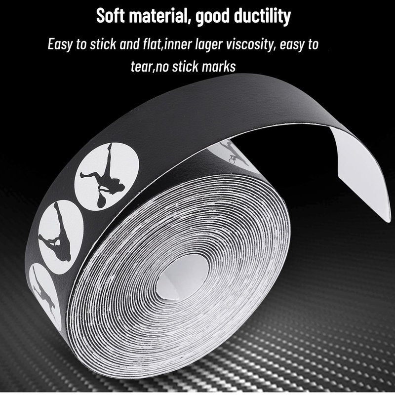 Racket Protections Tape, Tennis Guard Anti Scratch Tape Racket Frame Guard PU Protective Sticker for Tennis Practice Racquetballs