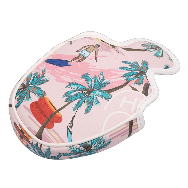 SHABIER Pink Aloha Tropical Hawaii Surf Beach Design for Mallet Headcover