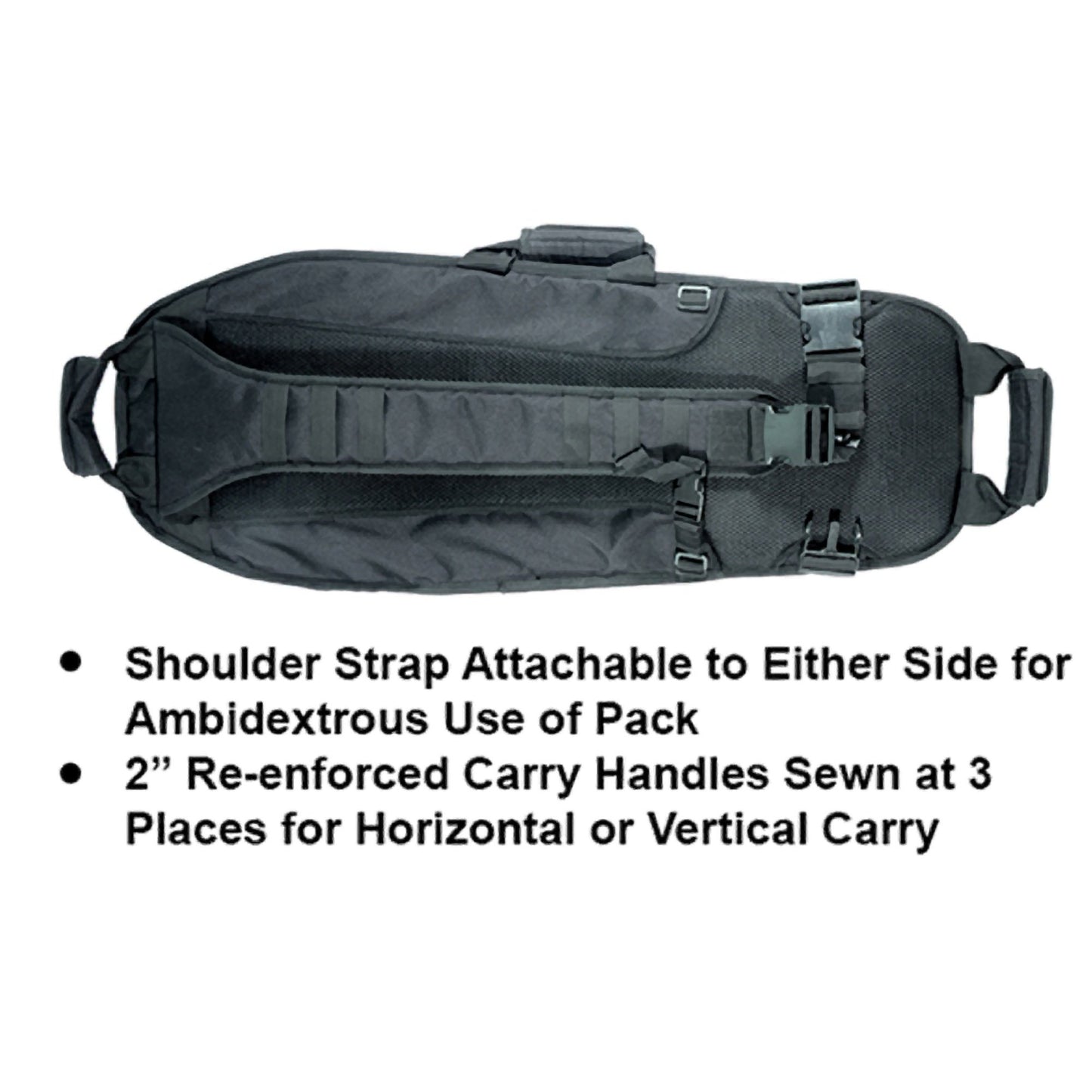 UTG ABC Sling Pack 30" Multi-Firearm Case w/Electric Blue