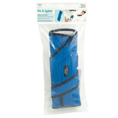 Brownmed IMAK RSI Pil-O-Splint - Wrist Brace for Carpal Tunnel - Removable Splint - Nighttime Wrist Support for Pain Relief