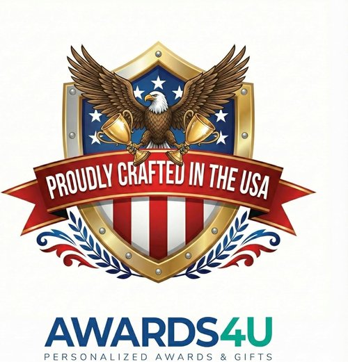 Awards4U Goat and Horse Butt Trophy Set - Personalized First and Last Place Trophies with Custom Plates