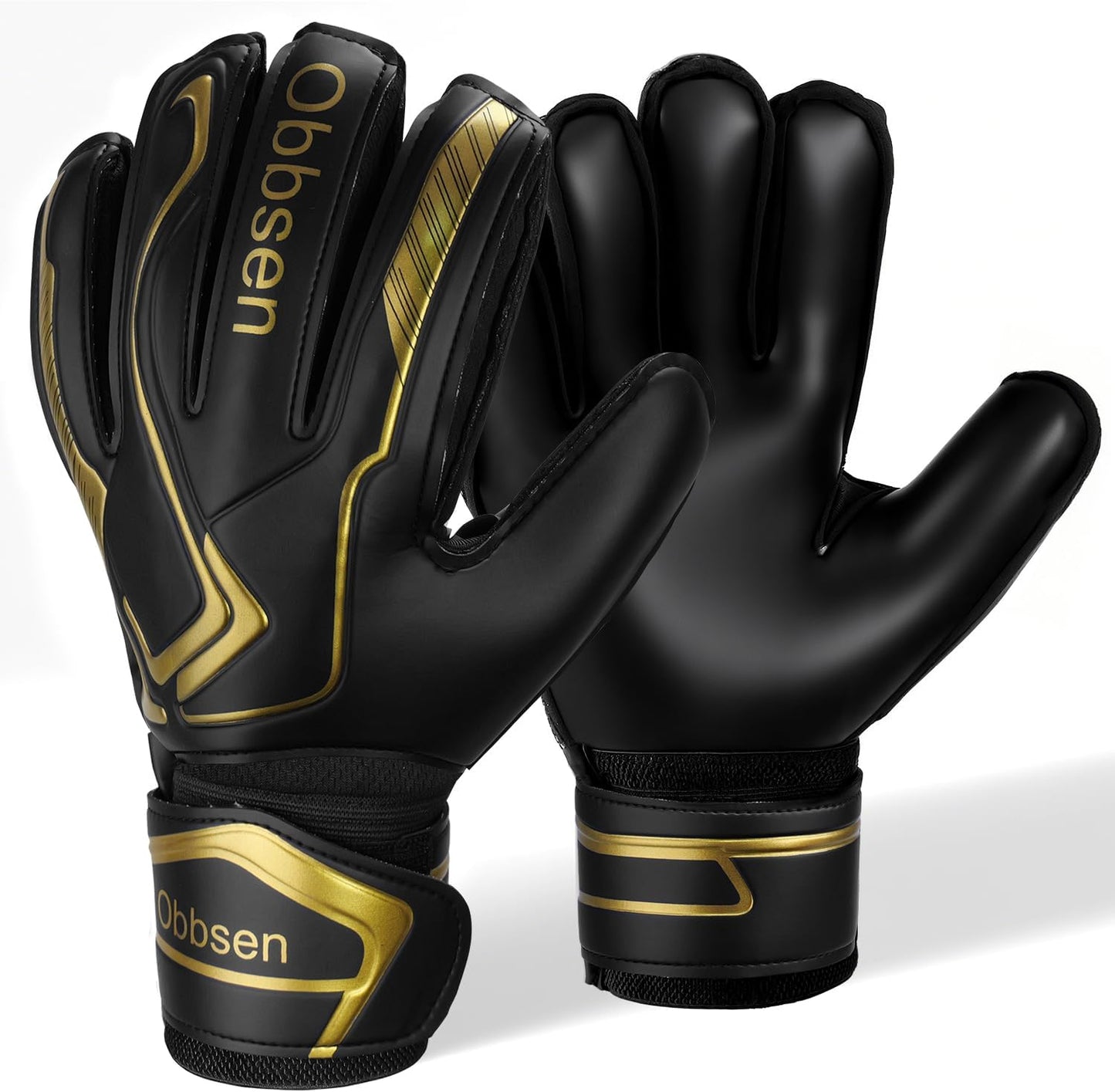 Skiennix Soccer Goalie Gloves - Strong Grip Anti-Slip Latex Palm | Breathable for Kids & Adults