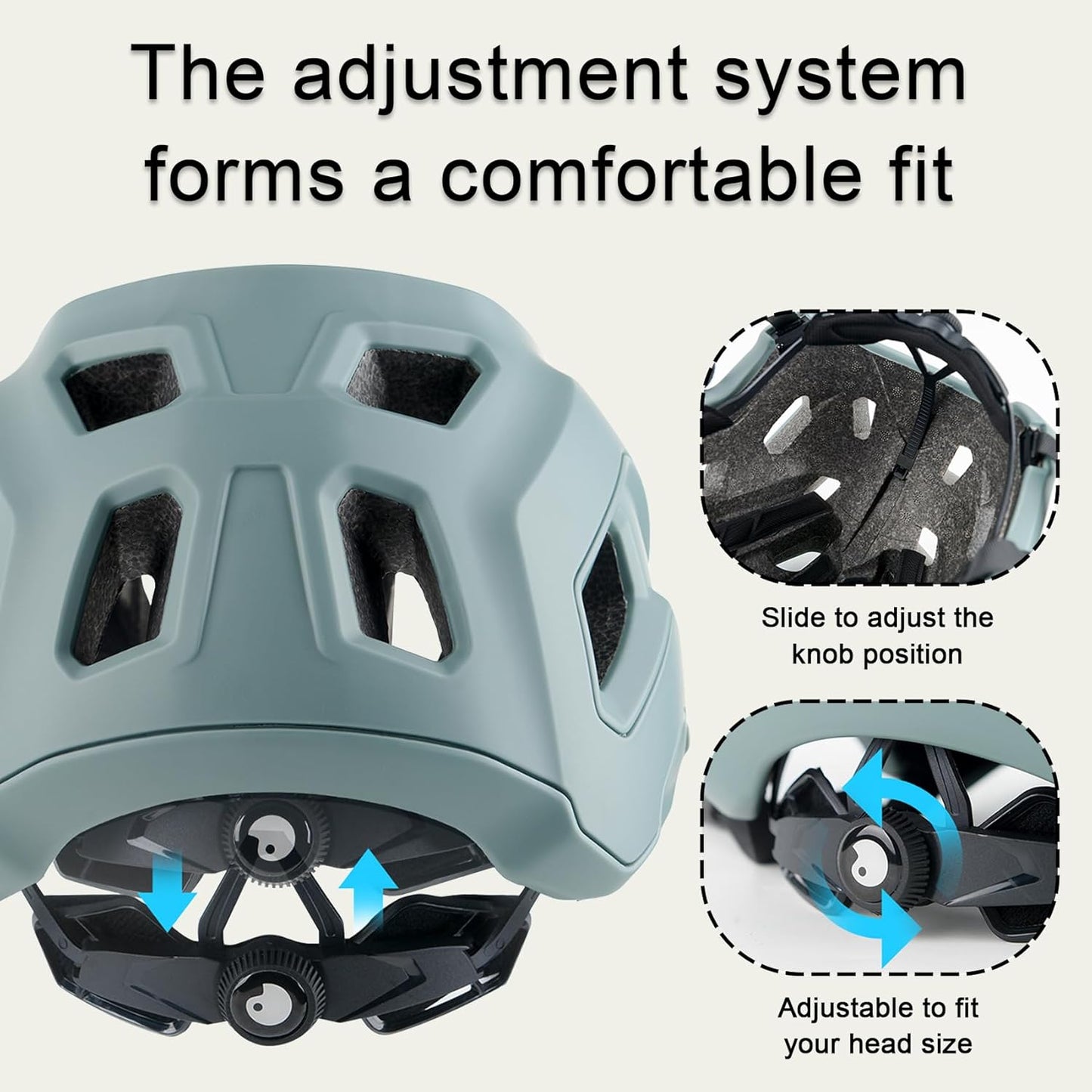 Skiennix Lightweight MTB Bike Helmet - Adjustable Visor for Men, Women & Youth | 2 Sizes Available