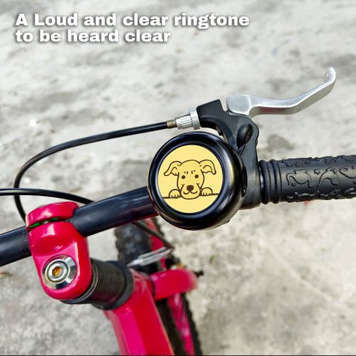 ONIPAX Bike Bell Loud Sound Adorable Animals Cute Cartoon Kid Girl Boy Cycling Ring for Bicycle/Toddler/Scooters
