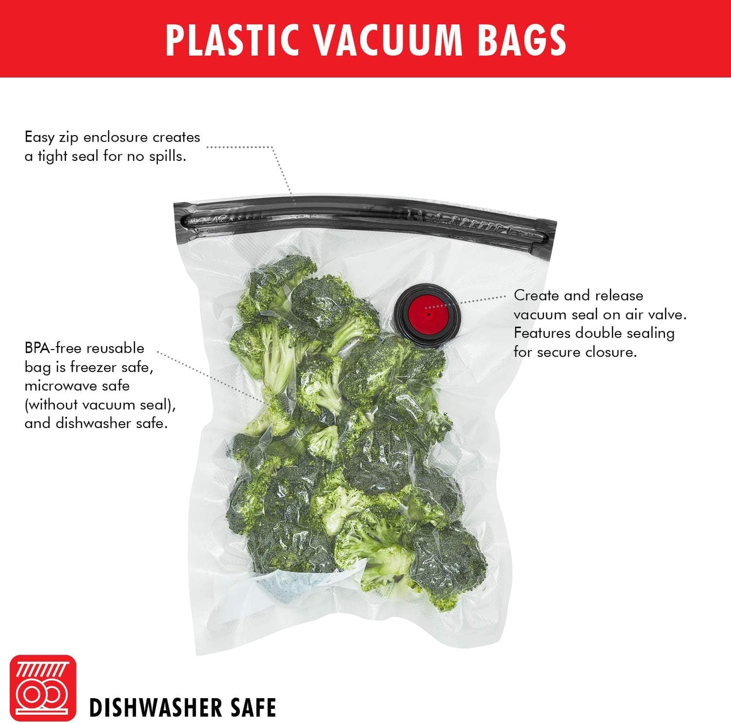 ZWILLING Fresh & Save Vacuum Sealer Machine - Airtight Food Storage Containers & Sous Vide Bags Set