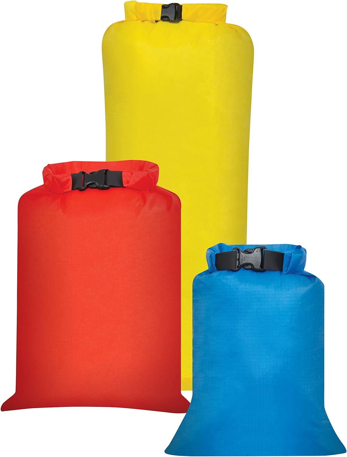 Ultimate Dry Sack 3-Pack by Outdoor Products | Waterproof Storage for Camping & Hiking