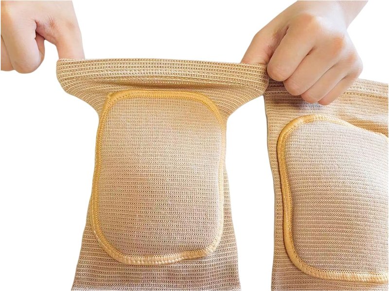 MINILUJIA Soft Breathable Knee Pads for Kid Elastic Nonslip Sponge Sleeves Flexible Children Knee Support Protector Sleeves Cover One Pair