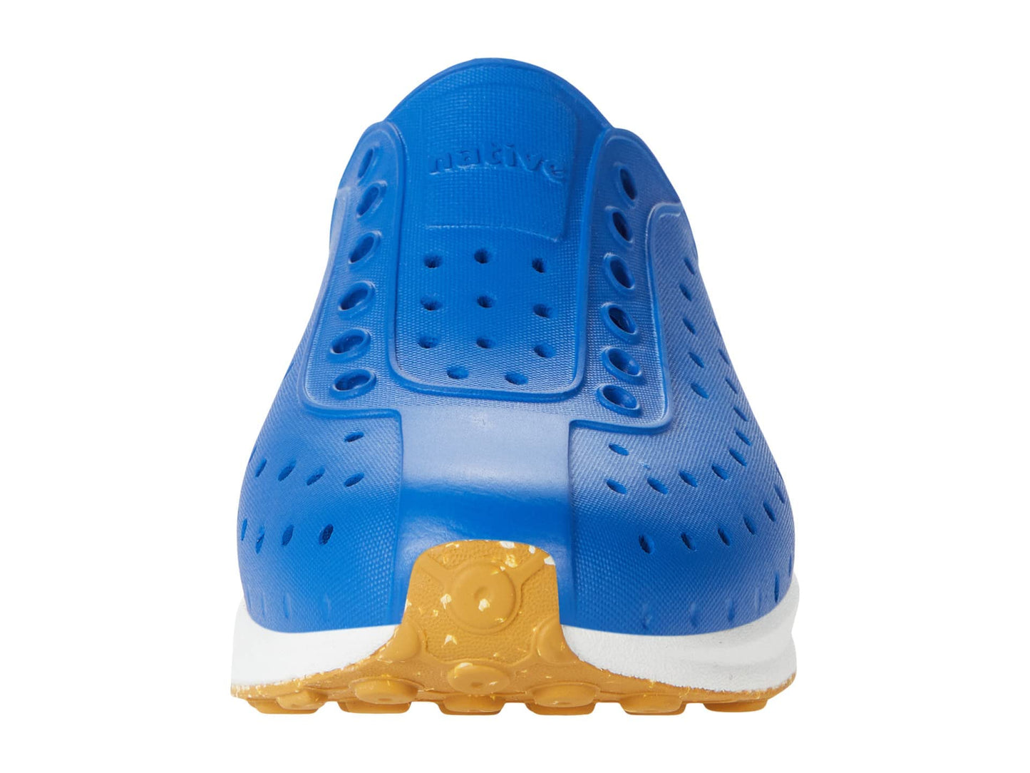Native Shoes Robbie (Toddler) Victoria Blue/Shell White/Mash Speckle Rubber 10 Toddler M