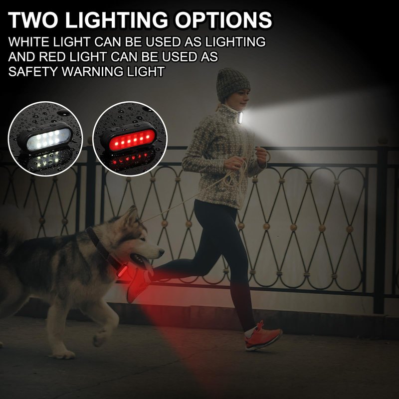Taximi Super Bright Mini EDC Flashlight with Clip, 350LM, 4 Lighting Modes Running Lights for Runners, USB-C Rechargeable Small Clip on Flashlight for Camping, Hiking, Walking the Dog