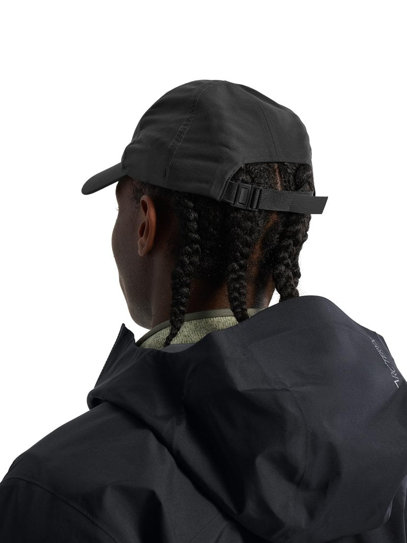 Arc'teryx Bird Word Cap | Performance Six-Panel Ball Cap | 24K Black, Small Medium