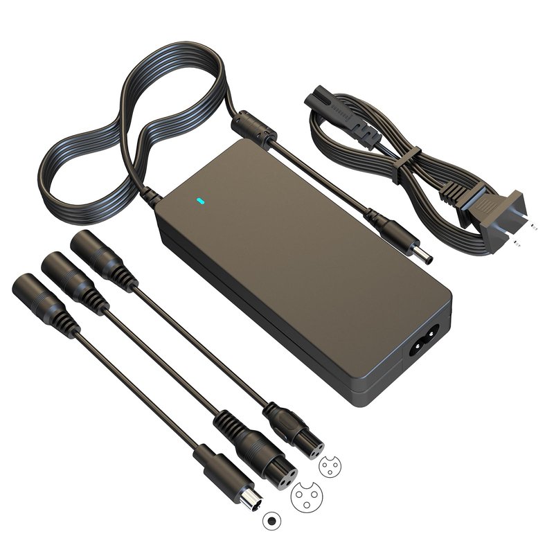 FROMCQC42V 2A Power Adapter with 4-in-1 Conversion Cable, 48W Universal Charger
