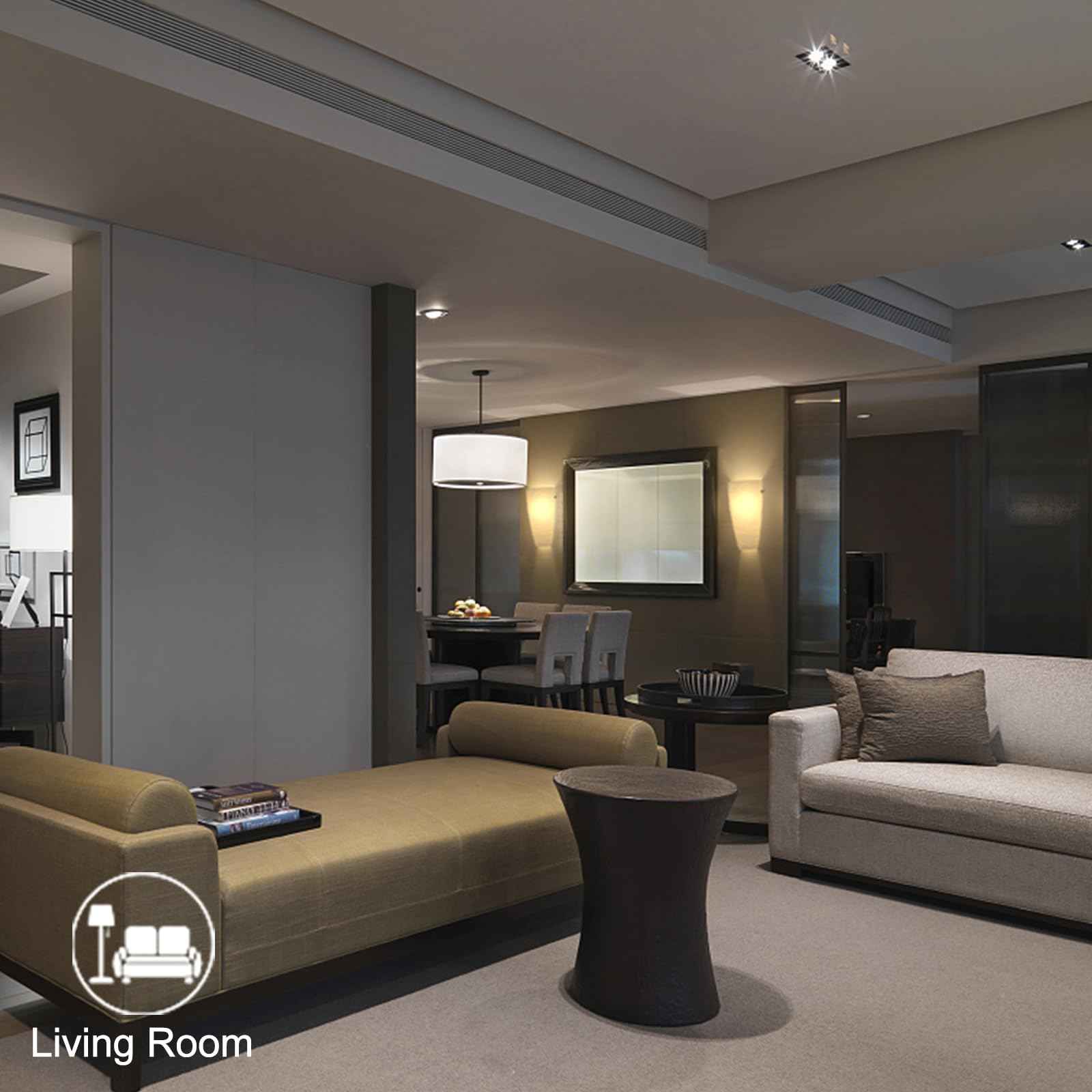 Wall Sconces Set of Two, Wall Mount Light Fixtures Acrylic Shade, Up or Down Hallway Sconces Wall Lighting for Bedroom Living Room Stairwell (Not Include Bulbs)