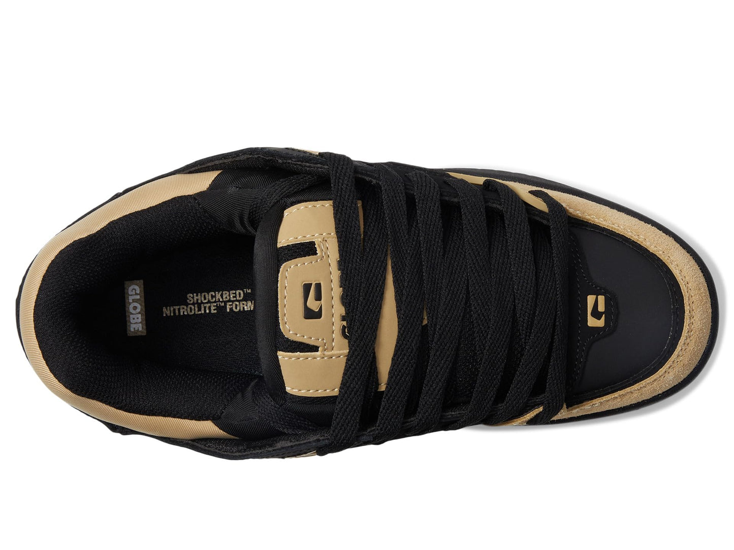 Globe Mens Fusion Black/Dune 9 Medium