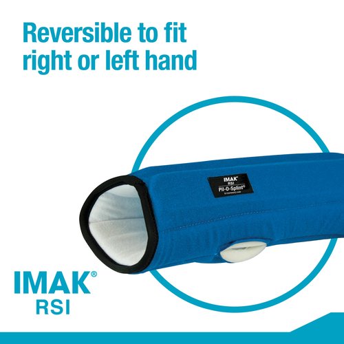 Brownmed IMAK RSI Pil-O-Splint - Wrist Brace for Carpal Tunnel - Removable Splint - Nighttime Wrist Support for Pain Relief