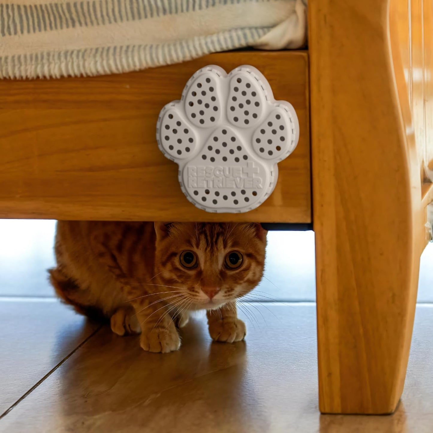 Pet Rescue Smoke Detector - Emergency Alert System for Dogs & Cats