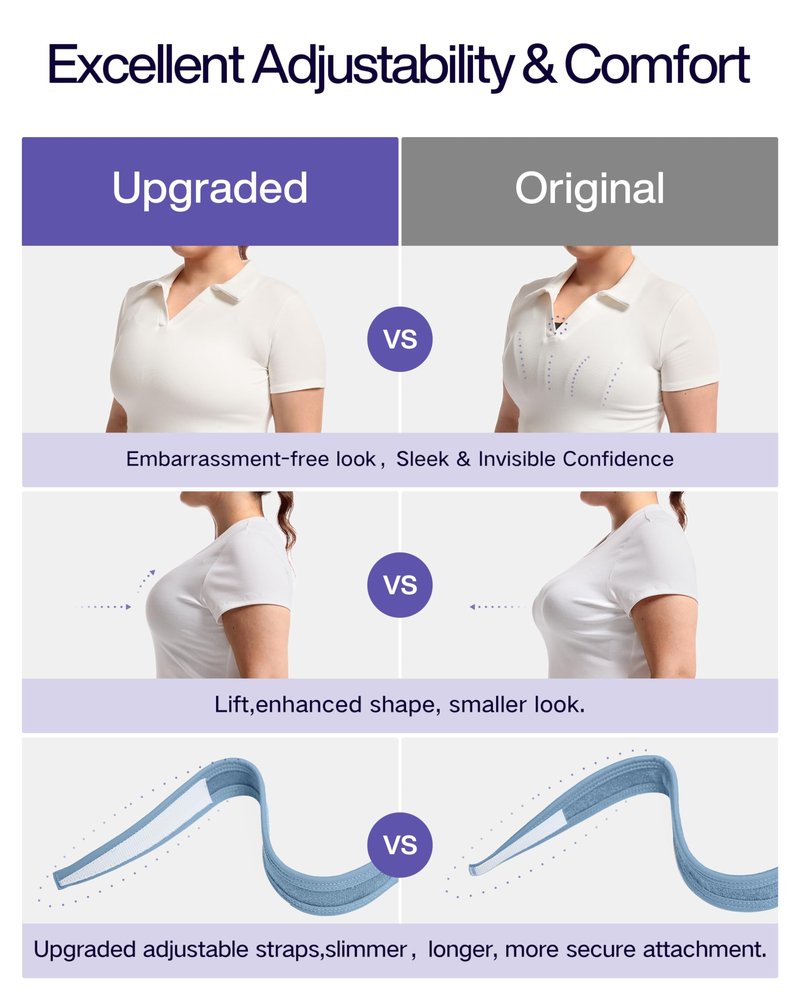 VFUS Women's Sports Bra Wirefree Adjustable Medium-High Support Everyday Wear for Large Bust Plus Size with Removable Pads (Large, Latte Brown)