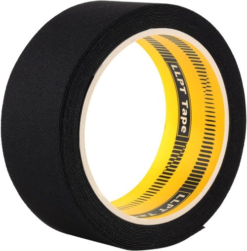 LLPT Wetsuit Repair Tape - Iron-On Seam Sealing Patch | Waterproof 1.6” x 16.5 Ft - Black
