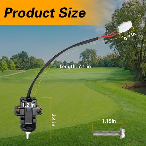 KPALAG Golf Cart Stop Switch Accelerator Micro Stop Switch Compatible with Yamaha G14 G16 G19 G20 G21 G22 G29 Gas & Electric Models Replace#JF7-82817-20