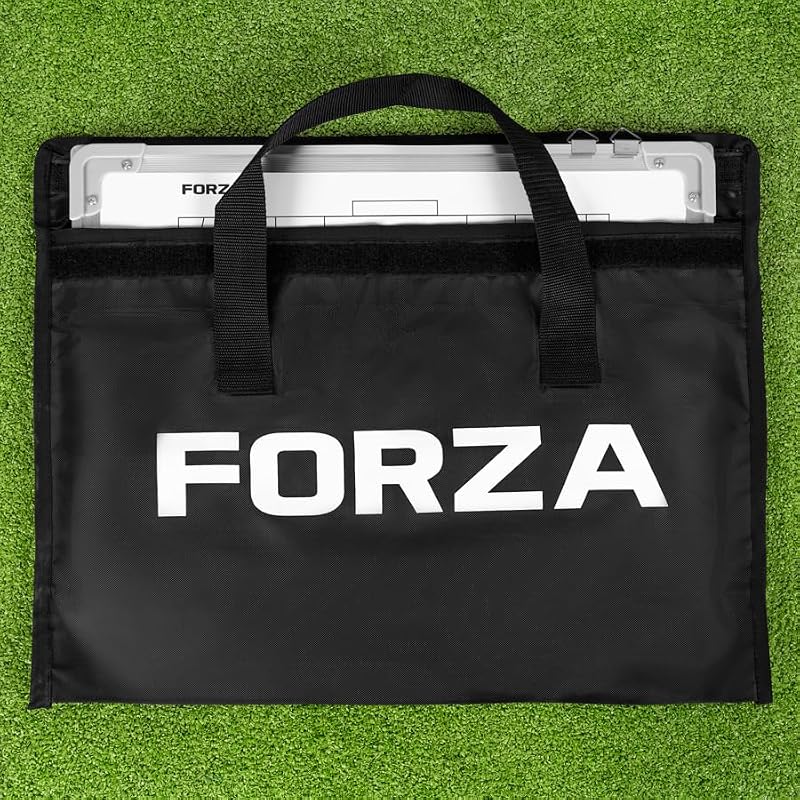Double-Sided Sports Coaching Whiteboard 35x24in with Carry Bag - Soccer