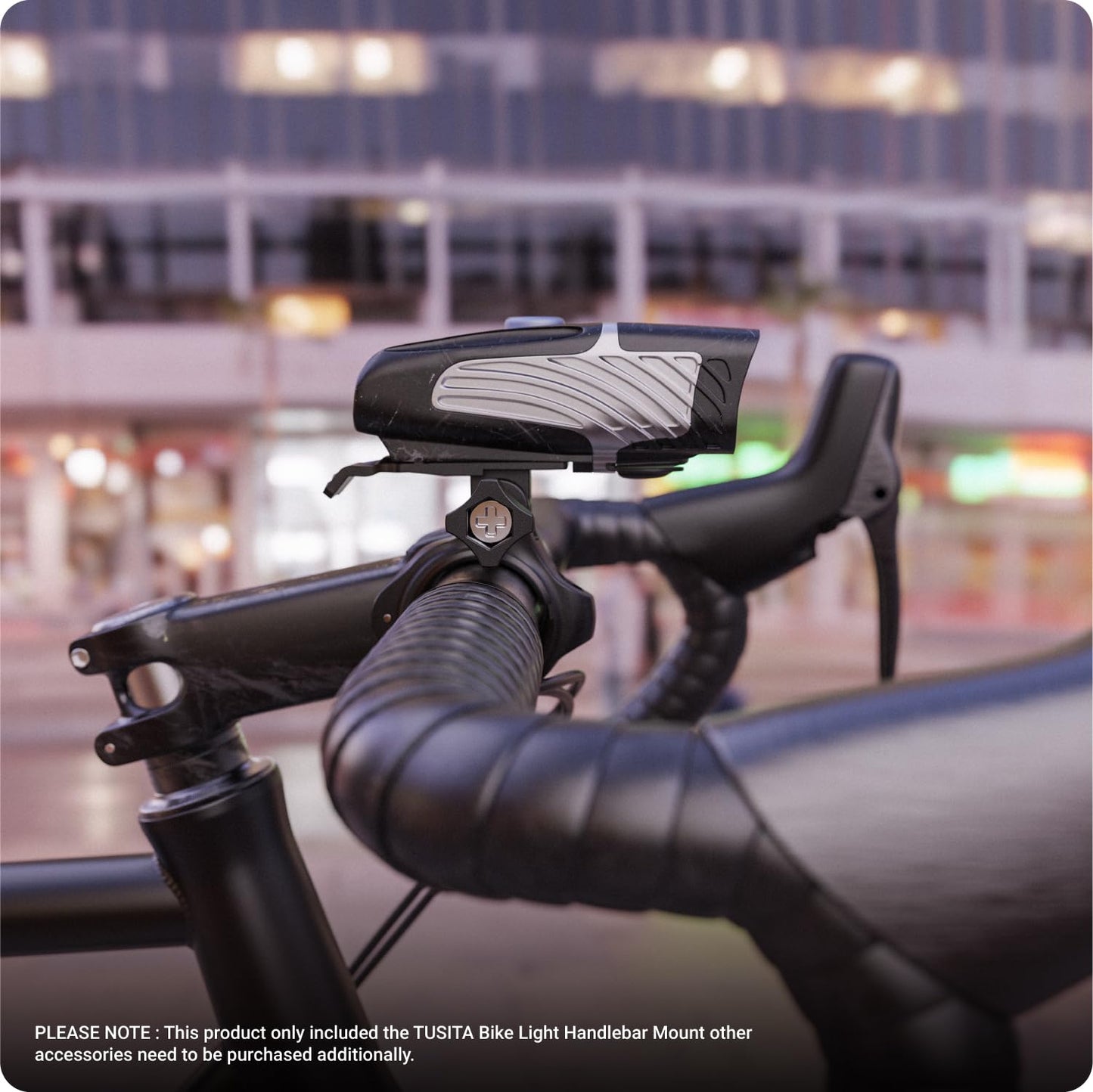 TUSITA Bike Light Handlebar Mount Compatible with NiteRider Lumina Or Mako Series - 25.4mm 31.8mm
