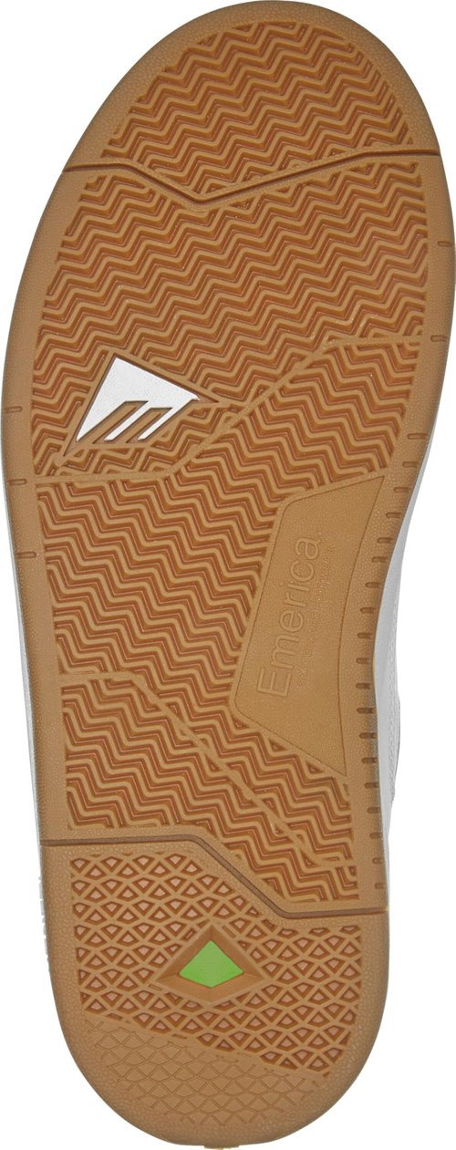 Emerica Mute – Subtle Skate Statement, Reinforced Vulc, Cushioned Feel, Everyday Wear White