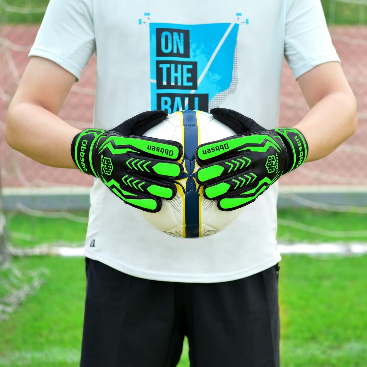 Regine Switzerland Soccer Goalie Gloves - Strong Grip & Finger Protection for Kids, Youth & Adults