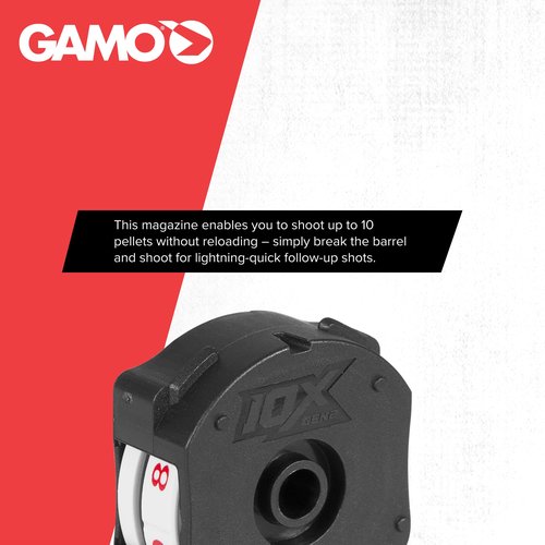 Gamo 10X GEN2 Quick-Shot magazine .22 Cal. (Swarm Fusion 10X GEN2 and Swarm Maxxim 10X GEN2)