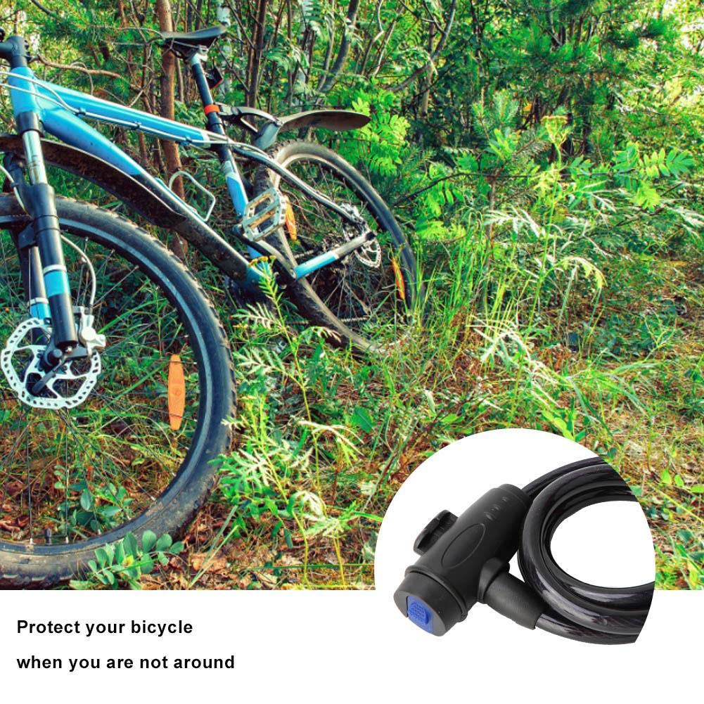 VGEBY1 Bike Safety Lock,Universal Bike Security Locks Bicycle Ring Lock