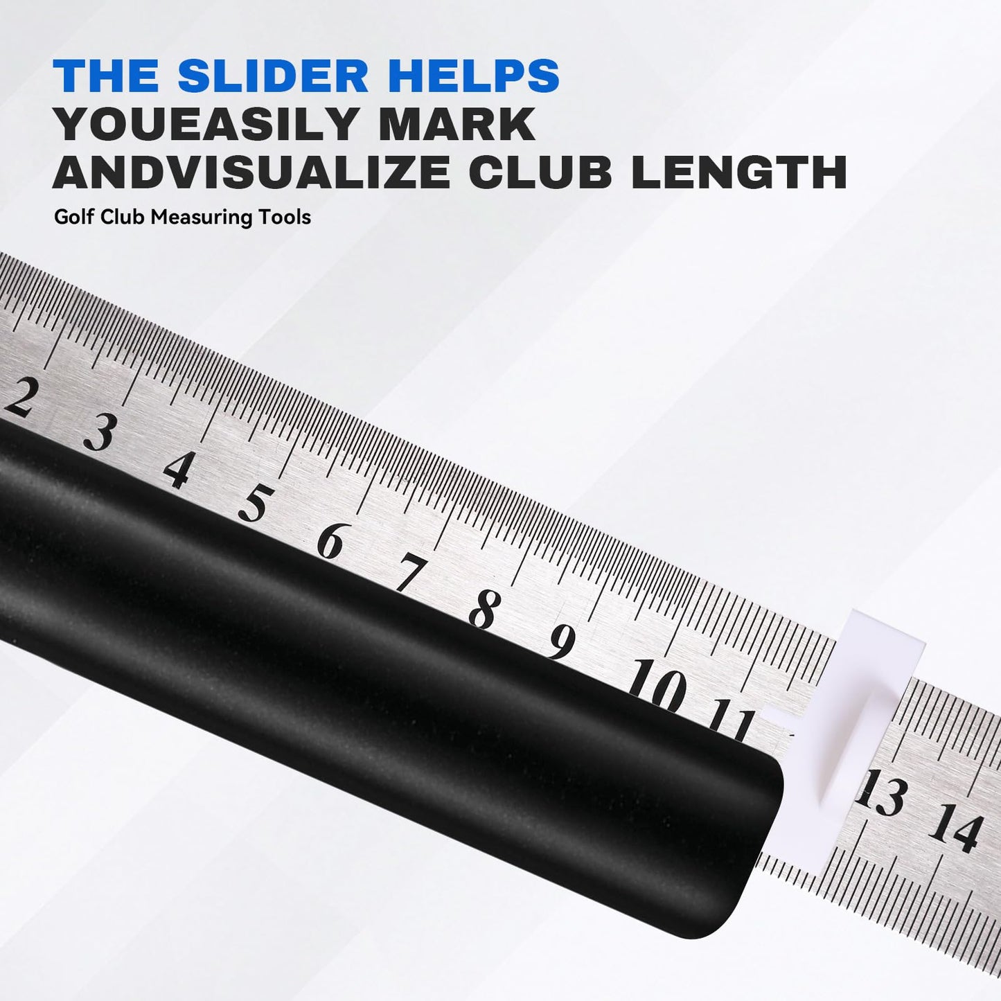 Golf Club Ruler - Fitting Tool - Length Measure - Swing Weight - Works with Empire