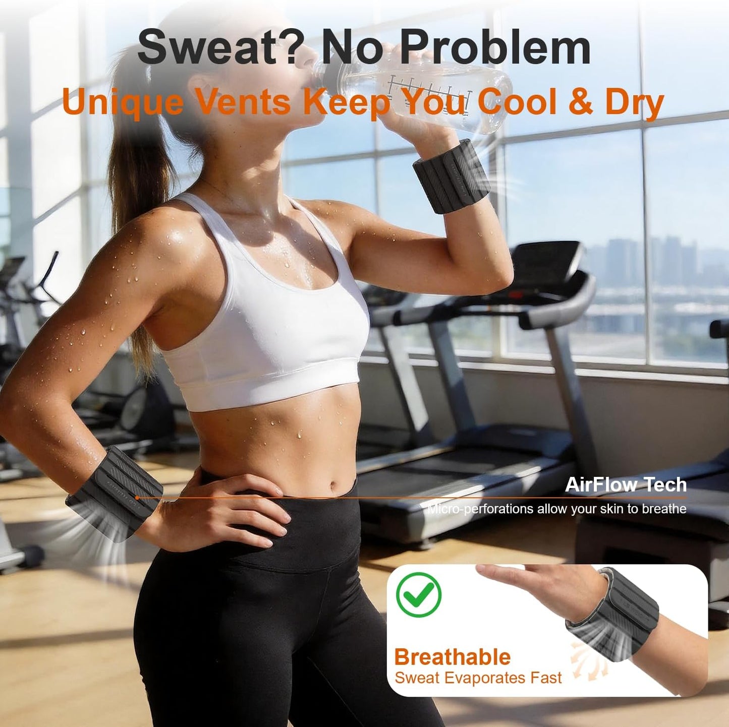 SE7EN Magnetic Ankle Weights - Adjustable 1 lb Set of 2 for Pilates, Yoga, Pool & Gym Workouts