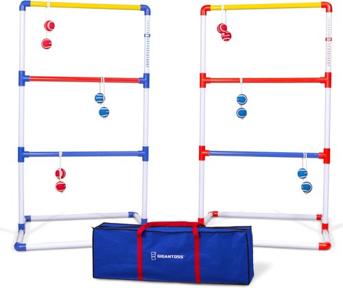 GoSports Portable Ladder Toss Game Set - Weather Resistant & Easy Setup for Family Fun | Ideal for Backyard Parties & Beach Days